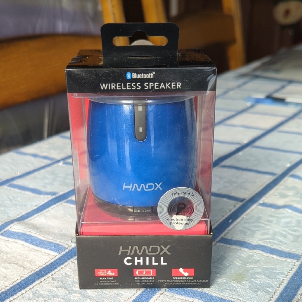 NIB HMDX Chill Bluetooth Wireless Speaker